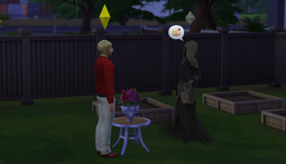 Illustration for article titled My Quest To Seduce The Grim Reaper In The Sims 4